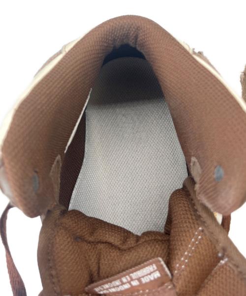 NIKE（ナイキ）NIKE (ナイキ) NIKE  ハイカットスニーカー ベージュ×ブラウン サイズ:26の古着・服飾アイテム