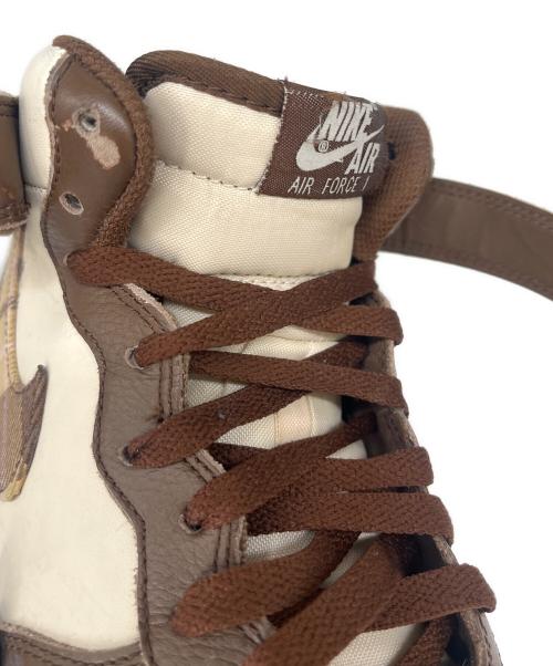 NIKE（ナイキ）NIKE (ナイキ) NIKE  ハイカットスニーカー ベージュ×ブラウン サイズ:26の古着・服飾アイテム