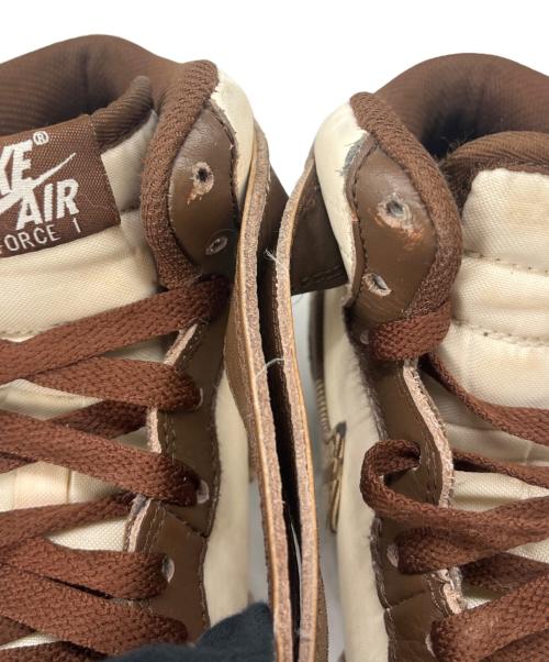 NIKE（ナイキ）NIKE (ナイキ) NIKE  ハイカットスニーカー ベージュ×ブラウン サイズ:26の古着・服飾アイテム