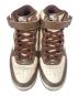 NIKE (ナイキ) NIKE  ハイカットスニーカー ベージュ×ブラウン サイズ:26：6000円