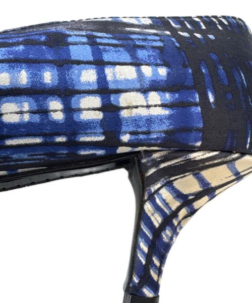 PRADA（プラダ）PRADA (プラダ) PRADA　ポインテッドトゥパンプス ブルー×ブラック サイズ:35 1/2の古着・服飾アイテム