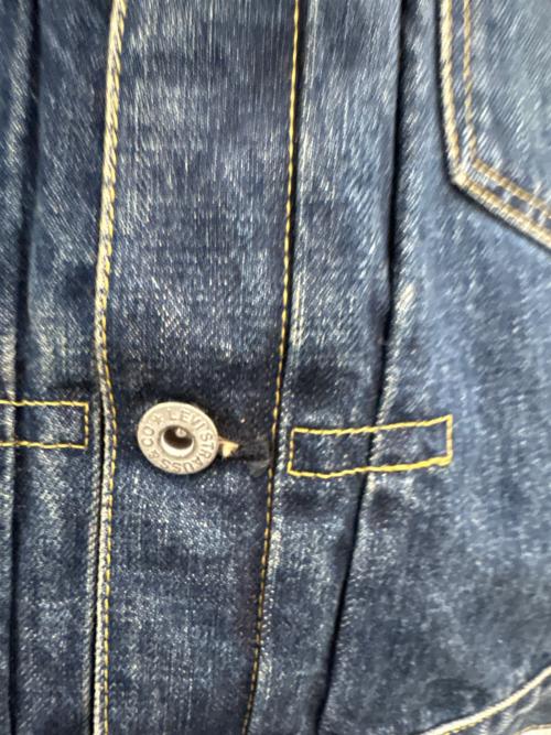 LEVI'S（リーバイス）LEVI'S (リーバイス) LEVI'S 　1st復刻デニムジャケット インディゴ サイズ:W38の古着・服飾アイテム