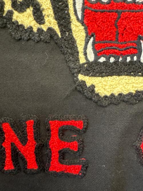 PENNEY’S（ペニーズ）PENNEY’S (ペニーズ) PENNEY’S　ROCKABILLY JACKET EMBROIDERD　スイングトップ ブラック サイズ:LARGEの古着・服飾アイテム