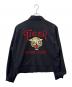 PENNEY’S (ペニーズ) PENNEY’S　ROCKABILLY JACKET EMBROIDERD　スイングトップ ブラック サイズ:LARGE：15000円