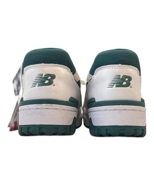 NEW BALANCE（ニューバランス）NEW BALANCE (ニューバランス) NEW BALANCE　ローカットスニーカー ホワイト×グリーン サイズ:24の古着・服飾アイテム