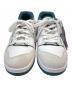NEW BALANCE (ニューバランス) NEW BALANCE　ローカットスニーカー ホワイト×グリーン サイズ:24：6000円