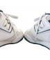 中古・古着 NEW BALANCE (ニューバランス) NEW BALANCE　ローカットスニーカー ホワイト×グリーン サイズ:24：6000円