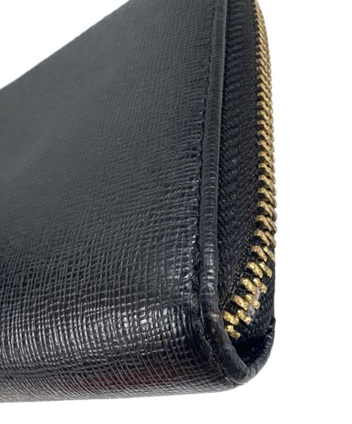 Vivienne Westwood（ヴィヴィアンウエストウッド）Vivienne Westwood (ヴィヴィアンウエストウッド) Vivienne Westwood　ラウンドファスナー財布 ブラックの古着・服飾アイテム
