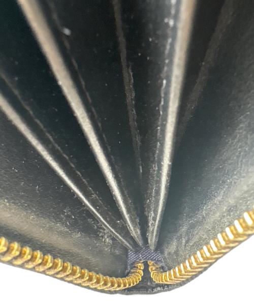 Vivienne Westwood（ヴィヴィアンウエストウッド）Vivienne Westwood (ヴィヴィアンウエストウッド) Vivienne Westwood　ラウンドファスナー財布 ブラックの古着・服飾アイテム