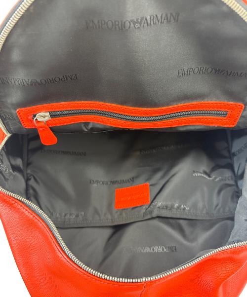 EMPORIO ARMANI（エンポリオ アルマーニ）EMPORIO ARMANI (エンポリオ アルマーニ) EMPORIO ARMANI　リュック オレンジの古着・服飾アイテム