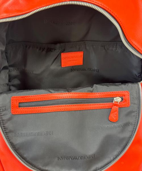 EMPORIO ARMANI（エンポリオ アルマーニ）EMPORIO ARMANI (エンポリオ アルマーニ) EMPORIO ARMANI　リュック オレンジの古着・服飾アイテム