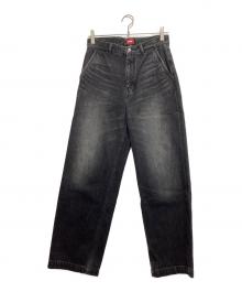 order（オーダー）の古着「loose denim pants」｜ブラック