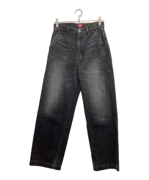 order（オーダー）order (オーダー) loose denim pants ブラック サイズ:Sの古着・服飾アイテム