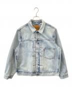 LEVI'S PReMIUMリーバイス プレミアム）の古着「LEVI'S PReMIUM TYPE1 TRUCKER JACKET デニムジャケット」｜インディゴ