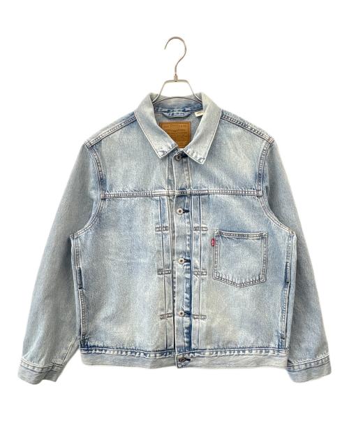 LEVI'S PReMIUM（リーバイス プレミアム）LEVI'S PReMIUM (リーバイス プレミアム) LEVI'S PReMIUM TYPE1 TRUCKER JACKET デニムジャケット インディゴ サイズ:Ｌの古着・服飾アイテム
