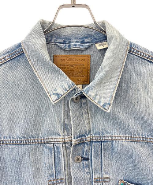 LEVI'S PReMIUM（リーバイス プレミアム）LEVI'S PReMIUM (リーバイス プレミアム) LEVI'S PReMIUM TYPE1 TRUCKER JACKET デニムジャケット インディゴ サイズ:Ｌの古着・服飾アイテム
