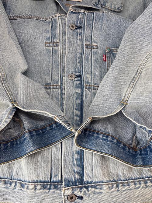 LEVI'S PReMIUM（リーバイス プレミアム）LEVI'S PReMIUM (リーバイス プレミアム) LEVI'S PReMIUM TYPE1 TRUCKER JACKET デニムジャケット インディゴ サイズ:Ｌの古着・服飾アイテム