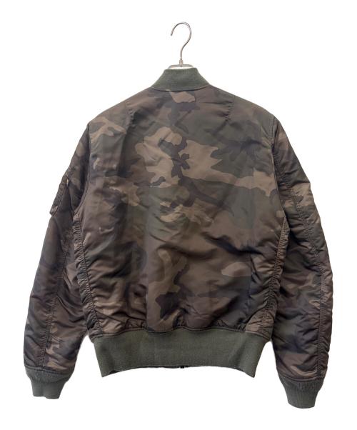 ALPHA（アルファ）ALPHA (アルファ) ALPHA 　MA-1ジャケット カーキ サイズ:XLの古着・服飾アイテム