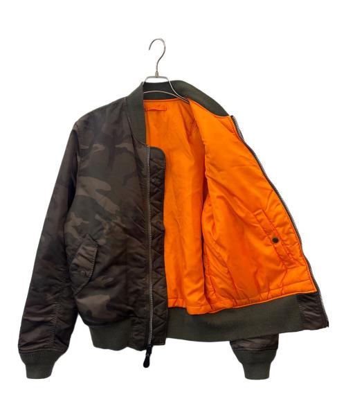 ALPHA（アルファ）ALPHA (アルファ) ALPHA 　MA-1ジャケット カーキ サイズ:XLの古着・服飾アイテム