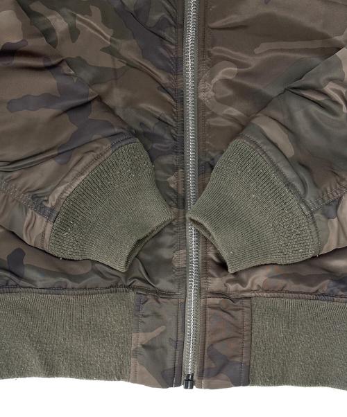 ALPHA（アルファ）ALPHA (アルファ) ALPHA 　MA-1ジャケット カーキ サイズ:XLの古着・服飾アイテム