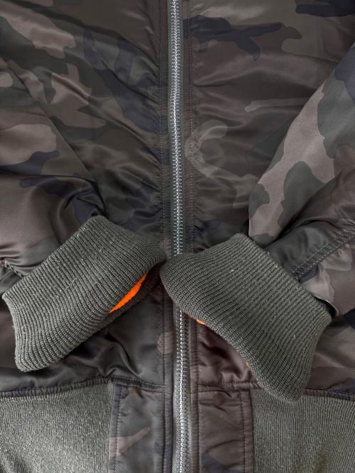 ALPHA（アルファ）ALPHA (アルファ) ALPHA 　MA-1ジャケット カーキ サイズ:XLの古着・服飾アイテム