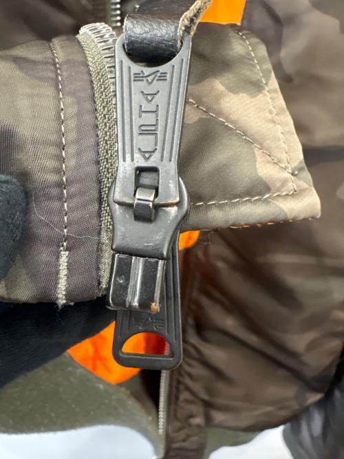 ALPHA（アルファ）ALPHA (アルファ) ALPHA 　MA-1ジャケット カーキ サイズ:XLの古着・服飾アイテム