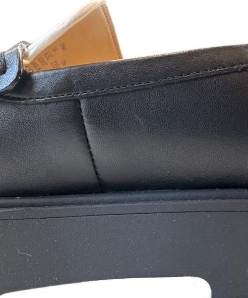 COACH（コーチ）COACH (コーチ) COACH　ルーシーローファー ブラック×アイボリー サイズ:23.5の古着・服飾アイテム