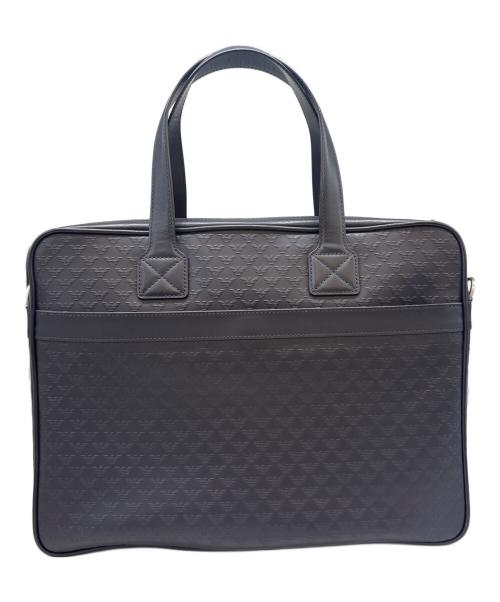 EMPORIO ARMANI（エンポリオ アルマーニ）EMPORIO ARMANI (エンポリオ アルマーニ) EMPORIO ARMANI　ビジネスバッグ ネイビー×レッドの古着・服飾アイテム