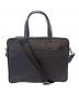 EMPORIO ARMANI（エンポリオ アルマーニ）の古着「EMPORIO ARMANI　ビジネスバッグ」｜ネイビー×レッド
