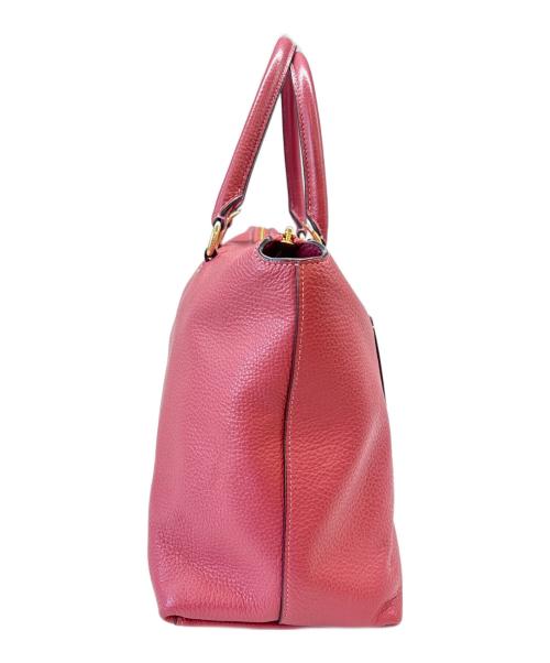 COACH（コーチ）COACH (コーチ) COACH　ハンドバッグ ピンクの古着・服飾アイテム