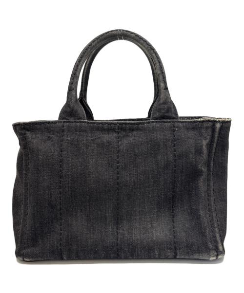 PRADA（プラダ）PRADA (プラダ) PRADA 　カナパ 　2wayトートバッグ ブラックの古着・服飾アイテム