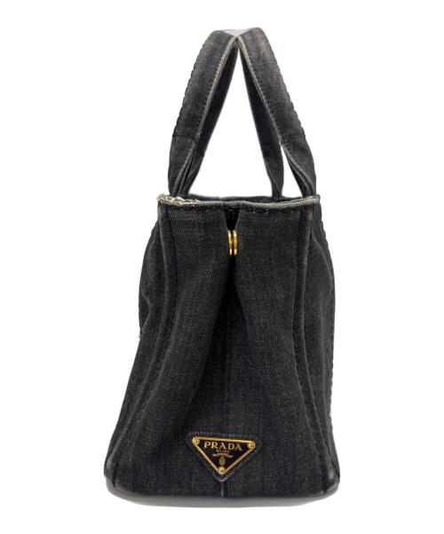 PRADA（プラダ）PRADA (プラダ) PRADA 　カナパ 　2wayトートバッグ ブラックの古着・服飾アイテム