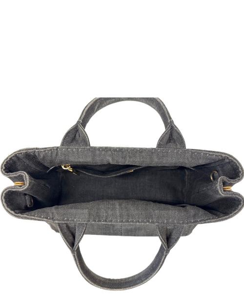 PRADA（プラダ）PRADA (プラダ) PRADA 　カナパ 　2wayトートバッグ ブラックの古着・服飾アイテム