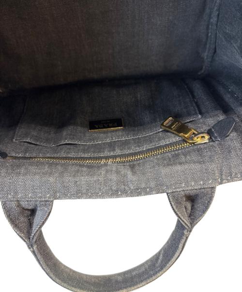 PRADA（プラダ）PRADA (プラダ) PRADA 　カナパ 　2wayトートバッグ ブラックの古着・服飾アイテム