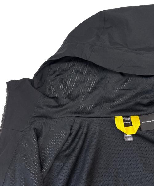 adidas（アディダス）adidas (アディダス) NATIONAL GEOGRAPHIC (ナショナルジオグラフィック) adidas × NATIONAL GEOGRAPHIC　WINDSTOPPER　ウインドブレーカー ブラック サイズ:Mの古着・服飾アイテム