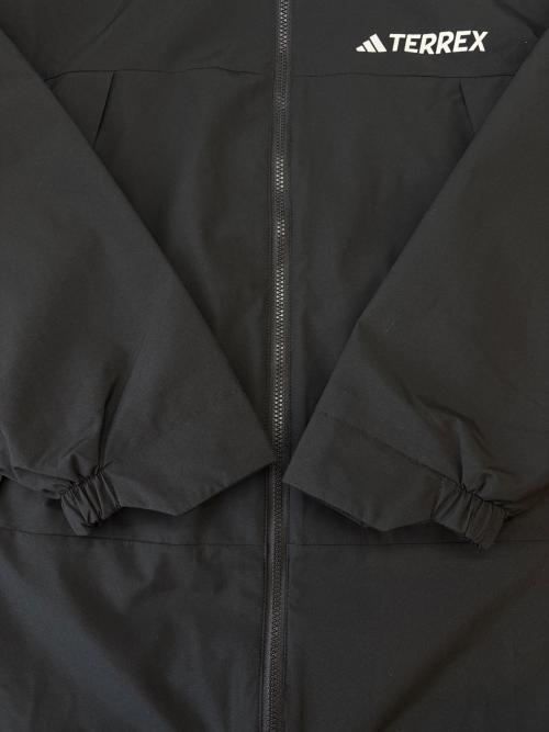 adidas（アディダス）adidas (アディダス) NATIONAL GEOGRAPHIC (ナショナルジオグラフィック) adidas × NATIONAL GEOGRAPHIC　WINDSTOPPER　ウインドブレーカー ブラック サイズ:Mの古着・服飾アイテム