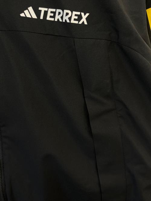 adidas（アディダス）adidas (アディダス) NATIONAL GEOGRAPHIC (ナショナルジオグラフィック) adidas × NATIONAL GEOGRAPHIC　WINDSTOPPER　ウインドブレーカー ブラック サイズ:Mの古着・服飾アイテム