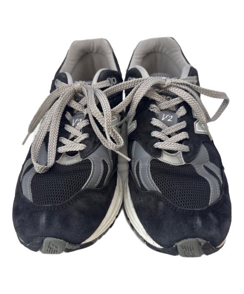 NEW BALANCE（ニューバランス）NEW BALANCE (ニューバランス) NEW BALANCE　991 V2モデル　ローカットスニーカー ブラック サイズ:UK9 1/2の古着・服飾アイテム