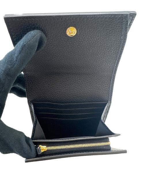 GUCCI（グッチ）GUCCI (グッチ) GUCCI ダブルG バイカラー ミディアム ウォレット 2つ折り財布の古着・服飾アイテム