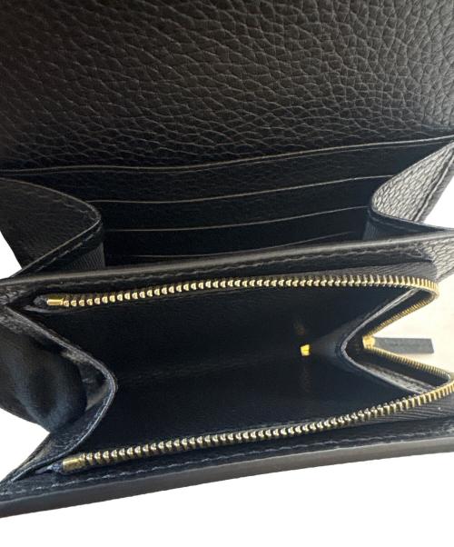 GUCCI（グッチ）GUCCI (グッチ) GUCCI ダブルG バイカラー ミディアム ウォレット 2つ折り財布の古着・服飾アイテム