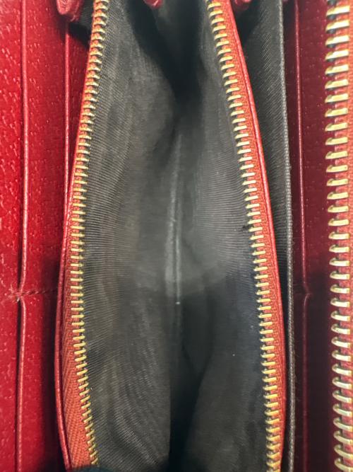 GUCCI（グッチ）GUCCI (グッチ) GUCCI　クイーン マーガレット　ラウンドファスナー 長財布の古着・服飾アイテム