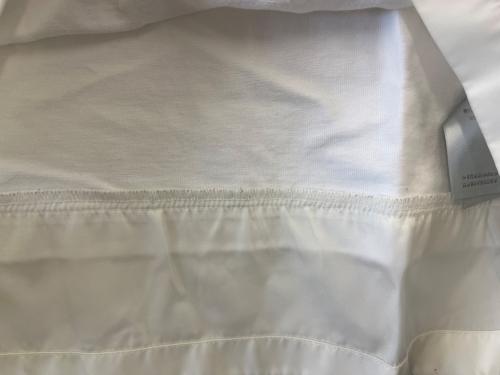 Dior（ディオール）Dior (ディオール) sacai (サカイ) DIOR × sacai 半袖カットソー ホワイト サイズ:Ｌの古着・服飾アイテム