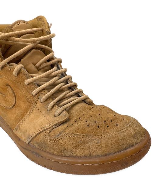 NIKE（ナイキ）NIKE (ナイキ) NIKE　AIR JORDAN1　ハイカットスニーカー ブラウン サイズ:28の古着・服飾アイテム