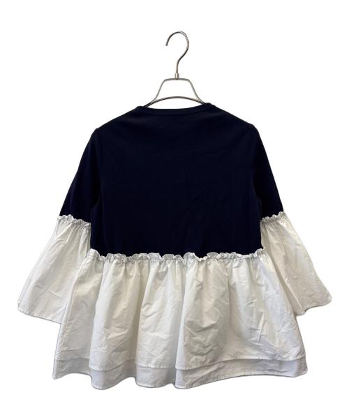 UNITED ARROWS（ユナイテッドアローズ）UNITED ARROWS (ユナイテッドアローズ) UNITED ARROWS　長袖カットソー ネイビー×ホワイト サイズ:記載なしの古着・服飾アイテム