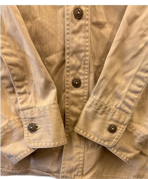 BUZZ RICKSON'S（バズリクソンズ）BUZZ RICKSON'S (バズリクソンズ) Buzz Rickson's HERRINGBONE WORK SHIRTS LONG SLEEVE ブラウン サイズ:18-18 1/2の古着・服飾アイテム