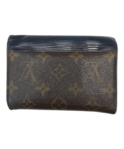 LOUIS VUITTON（ルイ ヴィトン）LOUIS VUITTON (ルイ ヴィトン) LOUIS VUITTON 　モノグラム  ポルトフォイユ・マリールー コンパクト　3つ折り財布 アンディゴブルーの古着・服飾アイテム
