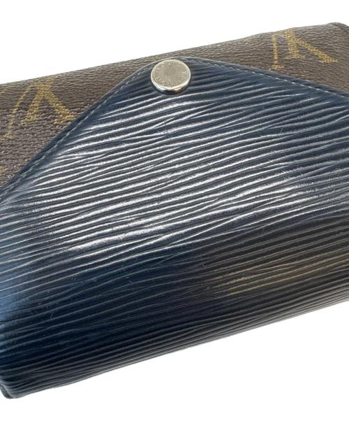 LOUIS VUITTON（ルイ ヴィトン）LOUIS VUITTON (ルイ ヴィトン) LOUIS VUITTON 　モノグラム  ポルトフォイユ・マリールー コンパクト　3つ折り財布 アンディゴブルーの古着・服飾アイテム