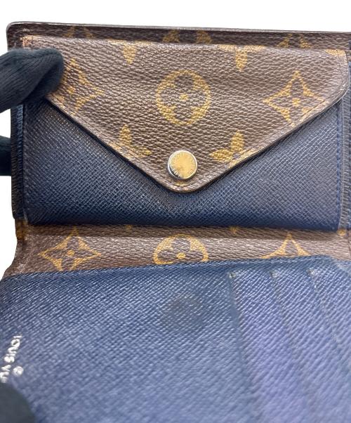 LOUIS VUITTON（ルイ ヴィトン）LOUIS VUITTON (ルイ ヴィトン) LOUIS VUITTON 　モノグラム  ポルトフォイユ・マリールー コンパクト　3つ折り財布 アンディゴブルーの古着・服飾アイテム