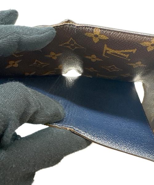 LOUIS VUITTON（ルイ ヴィトン）LOUIS VUITTON (ルイ ヴィトン) LOUIS VUITTON 　モノグラム  ポルトフォイユ・マリールー コンパクト　3つ折り財布 アンディゴブルーの古着・服飾アイテム