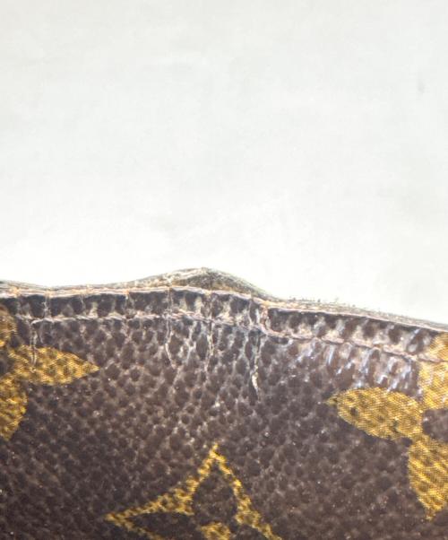 LOUIS VUITTON（ルイ ヴィトン）LOUIS VUITTON (ルイ ヴィトン) LOUIS VUITTON 　モノグラム  ポルトフォイユ・マリールー コンパクト　3つ折り財布 アンディゴブルーの古着・服飾アイテム